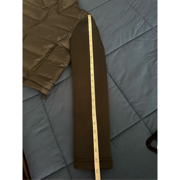 Zara Combination Puffer Jacket - Small / Black - Picture 13 of 16